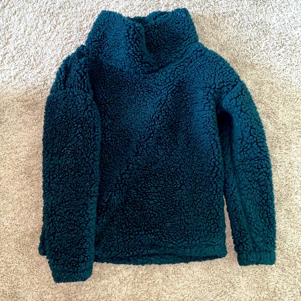turtleneck sherpa!!
